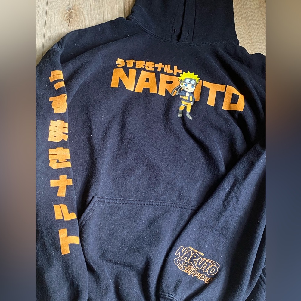 Anime Naruto Shippuden sweatshirt Preowned